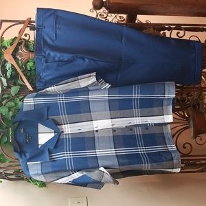 Men's Casual 2 Piece Suit